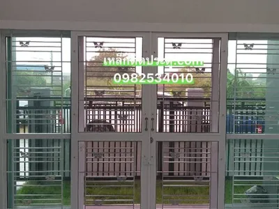 ผลงานติดตั้งเหล็กดัด