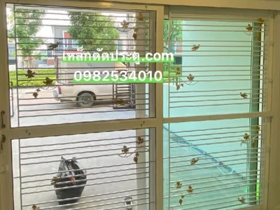 ผลงานติดตั้งเหล็กดัด