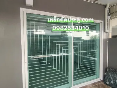 ผลงานติดตั้งเหล็กดัด