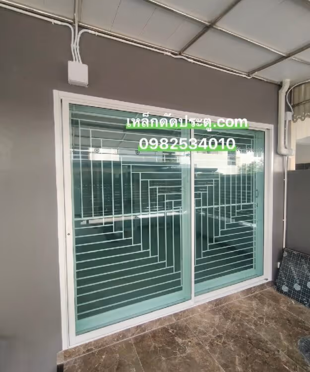 เหล็กดัดประตู มุ้งลวด Slide 23