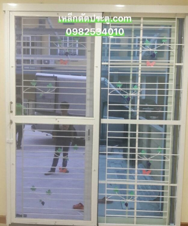 เหล็กดัดประตู ร้านเหล็กดัด ลำลูกกา